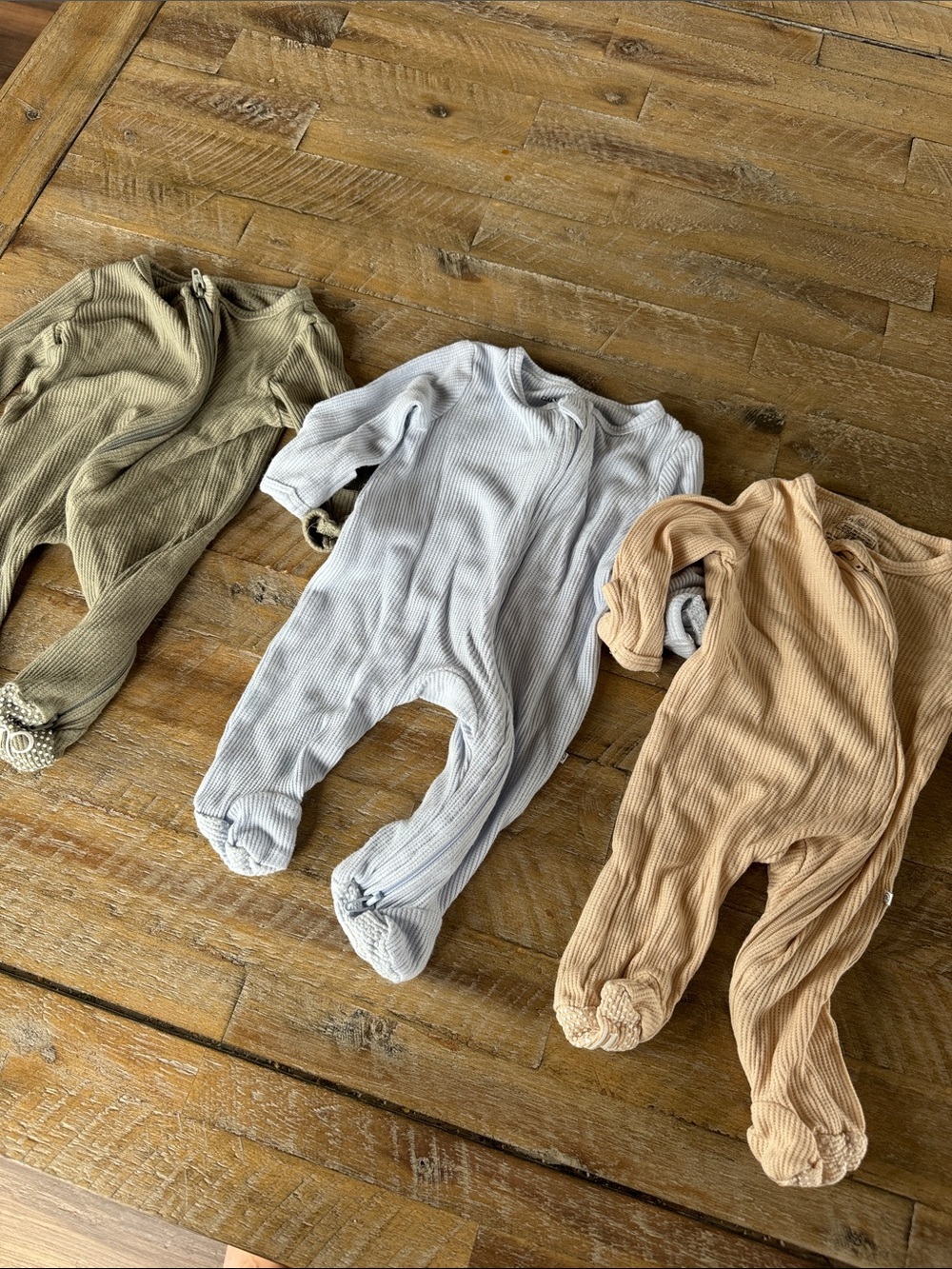 Caden Lane newborn footie pajamas